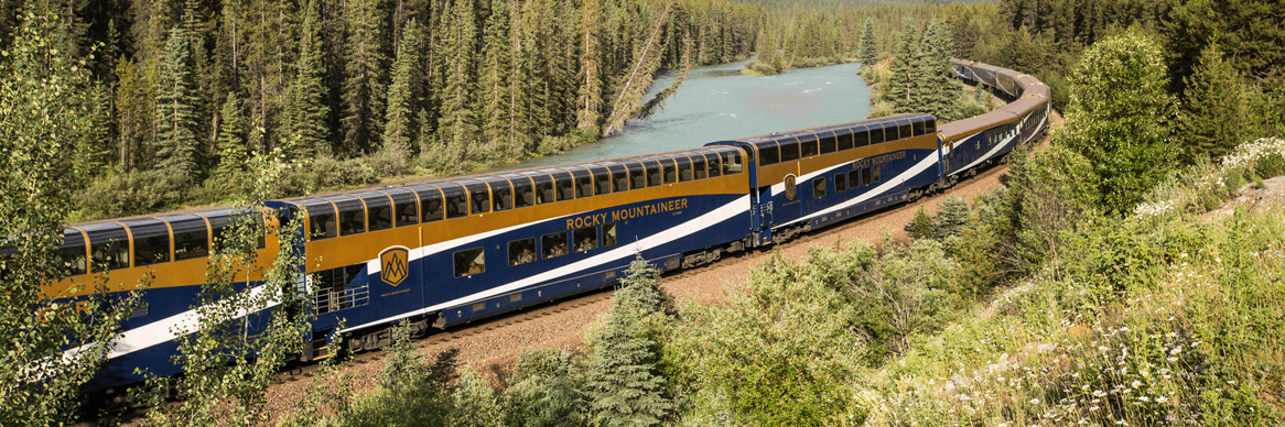 Why the Canadian Rockies Are Best Explored by Train - background banner